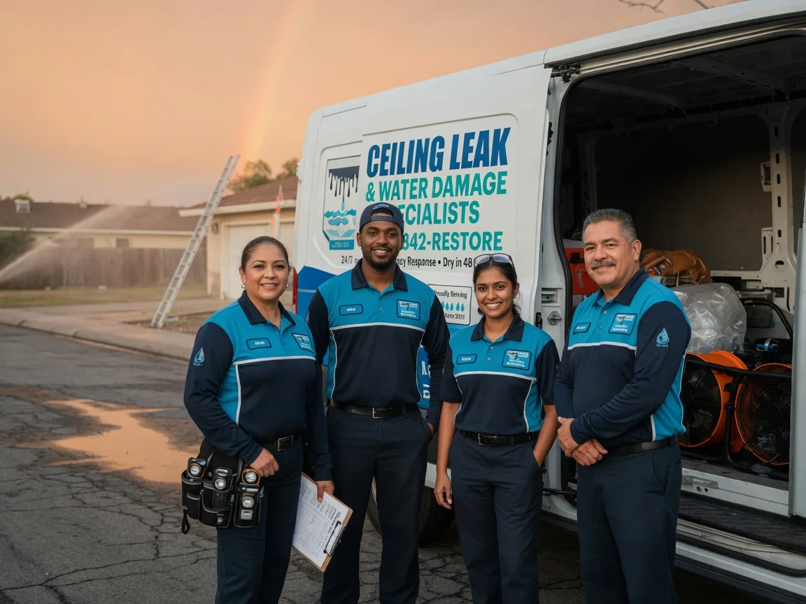 Ceiling Leak Cleanup company in Woodbury, CT